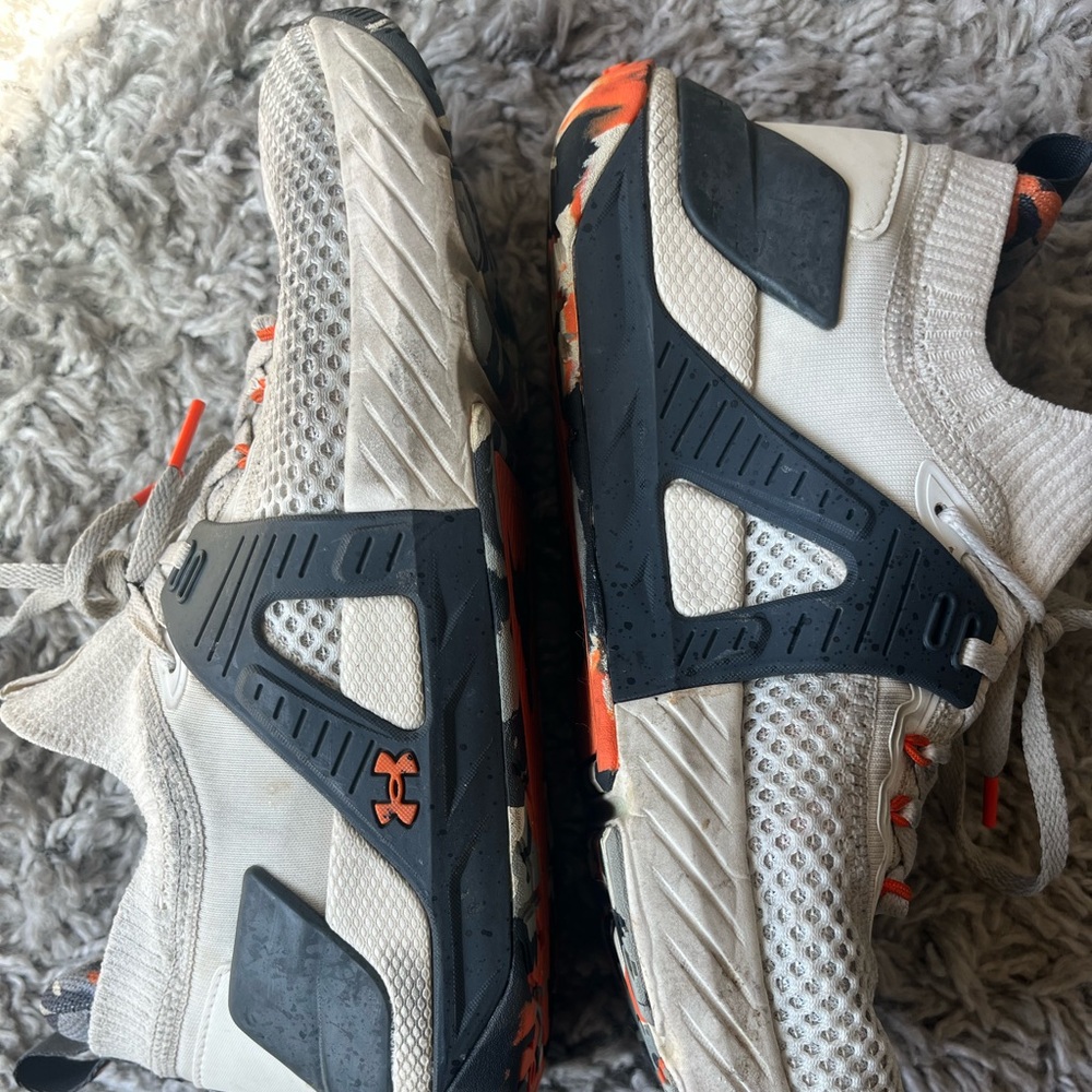 Under Armour Project Rock 4 Marble HOVR Training Shoes Men's Size 8
